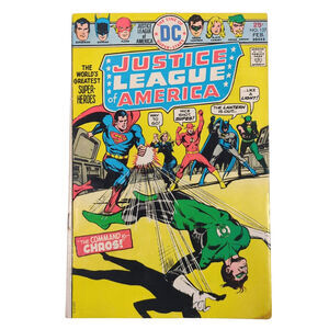 Justice League of America #127 DC Comics 1976 Anarchist App FN/VG Key Issue